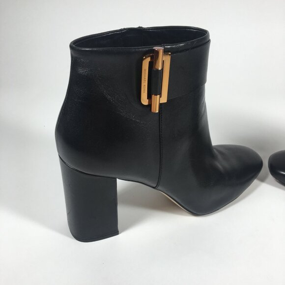 Michael Kors Gloria Leather Ankle Boots - Picture 3 of 11